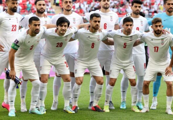 อิหร่านร้องเพลงชาติ